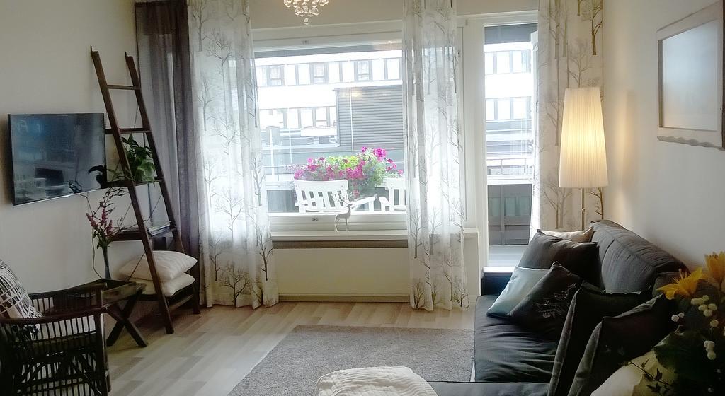 Piriko City Centre Apartment 로바니에미 객실 사진
